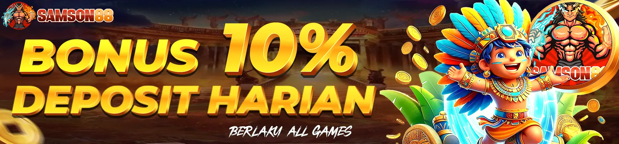 Bonus 10% Deposit Harian